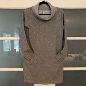 Lole sweater dress with cowl neck